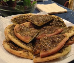 Lebanese Za'atar Pizza