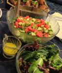 Karl’s Tabouleh with a Bed of Mesclun