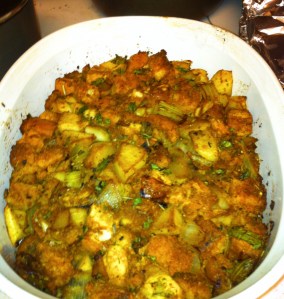 Karl’s Corn Bread Stuffing for Pork Roast Jabberwocky Stew