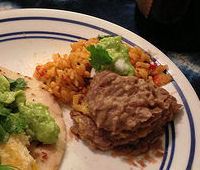 Karl’s Mexican Rice and Karl's Refried Beans