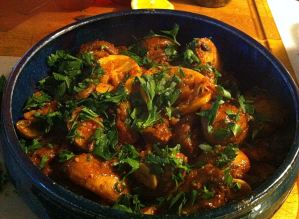 Karl's Greek Mushrooms