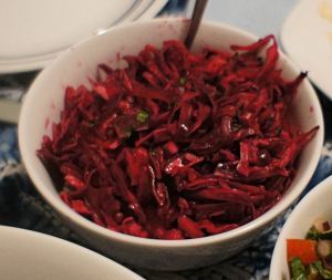 Karl's Cal Col Roja en Escabeche (Pickled Red Cabbage)