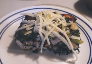 Karl's Tofu Strada with Cheese