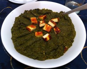 Karl’s Kalmi Saag Paneer