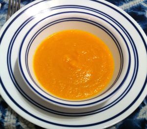 Karl’s Carrot, Coconut and Ginger Soup