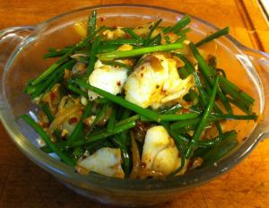 Steamed Fish with Fire Sauce