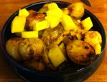 Karl’s Jamaican Lime Potatoes with Green Mango