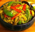 Karl’s Pepper Chicken Pesto with Rotini