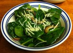 Karl’s Spinach Side Salad