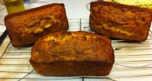 Karl's Banana Bread with Crystallized Ginger