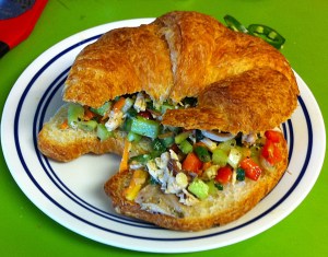 Karl’s French Chicken Salad Croisandwich