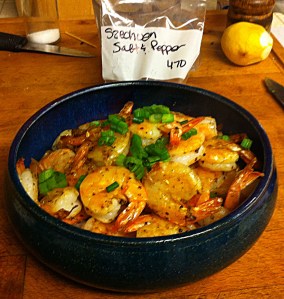 Karl’s Szechuan Salt & Pepper Shrimp