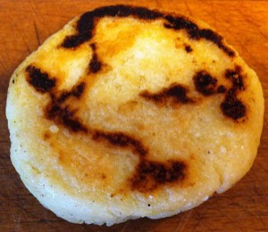 Venezuelan Arepas (corn pocket breads)