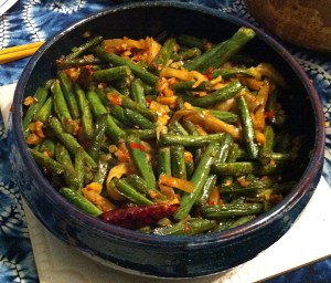 Karl’s Sichuan Dry Fried Green Beans