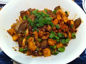 Karl’s Tofu and Oyster Mushrooms