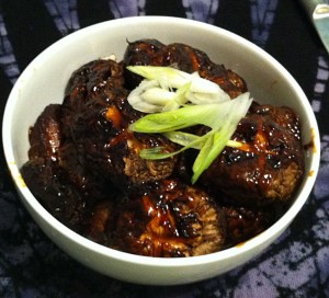 Karl’s Teriyaki Shitaki Mushrooms