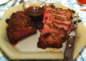Karl’s Barbecued Moroccan Tri-tip