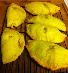 Karl’s Saffron Chicken and Leek Corn(ish) Pasties
