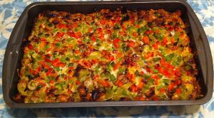 Karl’s Chicken Sausage Breakfast Strada (Strata)