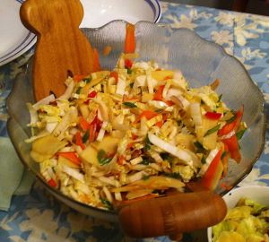 Karl’s Asian Apple Cabbage Salad II