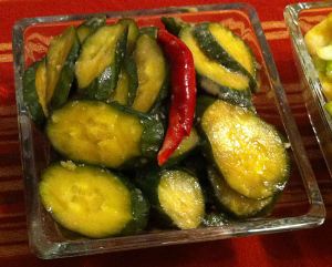 Karl’s Miso Pickled Cucumbers, Misozuke Tsukemono