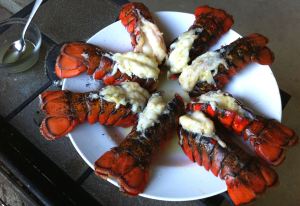 Karl’s Barbecued Lobster Tails
