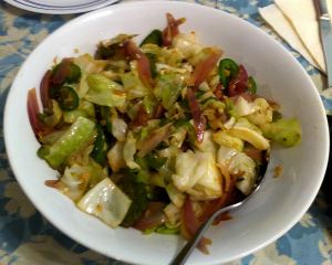 Karl’s Salt and Pepper Cabbage