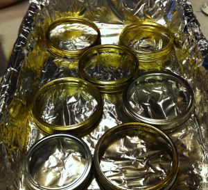 Makeshift roasting pan rack