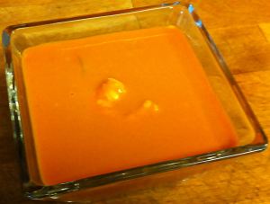 Karl’s Weekday Tomato & Red Pepper Shrimp Soup