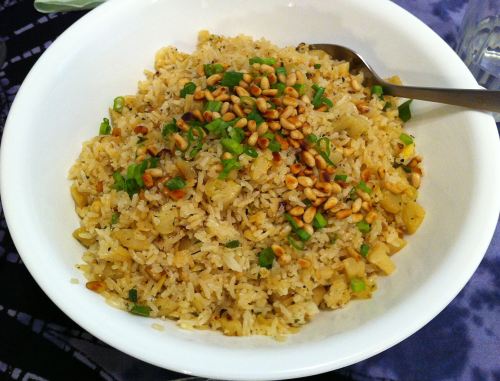 Karl’s Greek Artichoke Rice