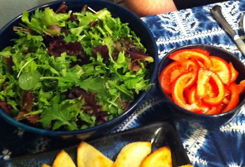 Karl’s  Argentinean Ensalada Mixta (Mixed Greens Salad)