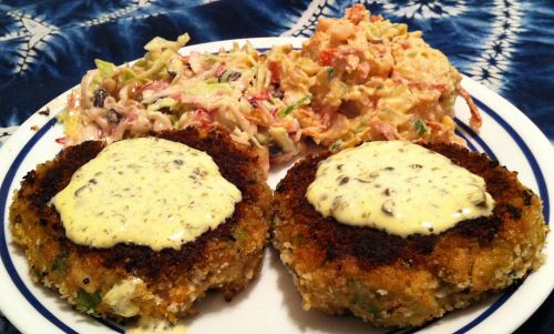 Karl’s Crab and Shrimp Cakes