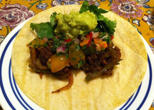 Karl’s Jolokia Chocolate Chicken Fajita Tacos