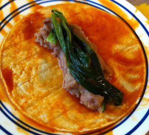 Karl’s Poblano and Bean Enchiladas assembly 2