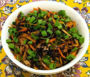 Karl’s Hijiki No Nimono (Hijiki and Carrot Salad)