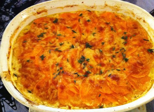 Karl’s Scalloped Sweet Potatoes