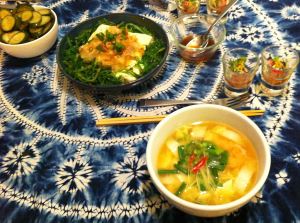 Weekday Japanese Dinner