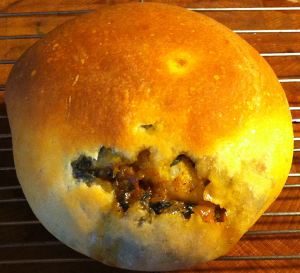 Karl’s Chicken Curry Bierocks collapse from over raising