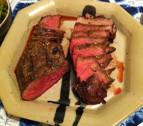 Karl’s Sichuan Pepper and Salt Tri-tip