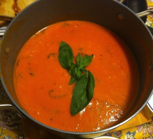 Karl’s Fresh Tomato Soup without Garlic and Onions