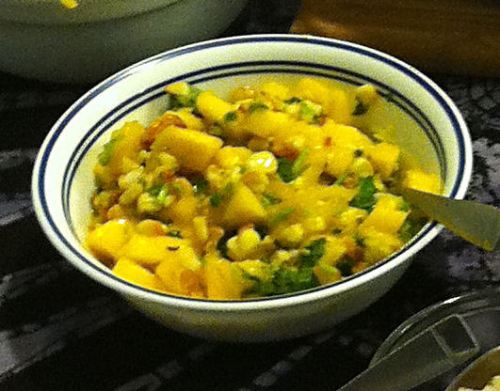 Karl’s Corn and Mango Salsa