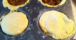 tucking in the edges