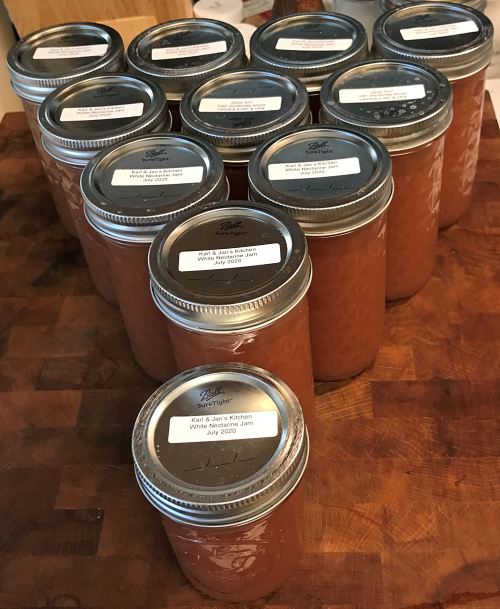 Karl’s Valley of Heart’s Delight White Nectarine Jam