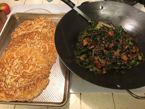 Karl’s Spicy Chicken with Pan Fried Noodles without Garlic and Onions