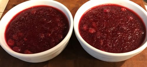 Karl’s Elderflower Cranberry Sauce