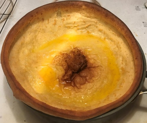 Karl’s Dutch Baby with Caramelized Apple