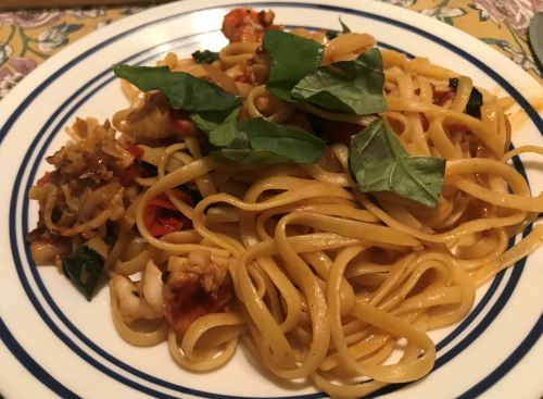 Karl's Lobster Linguini